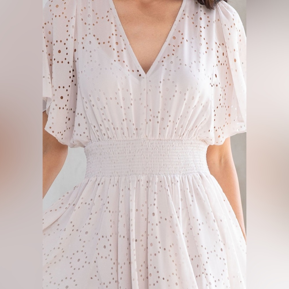 Nwt It's All Love Chiffon Maxi Dress